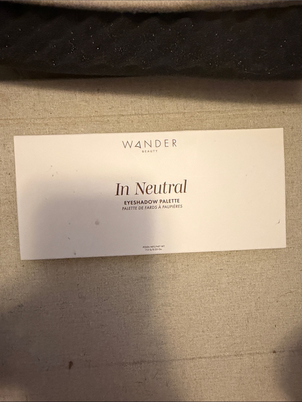 Wander Beauty In Neutral Eyeshadow Palette - NEW